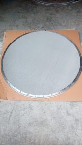 SS Bolted screen with Hollow ring without center hole (1)