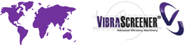 Map with Vibrascreener Logo